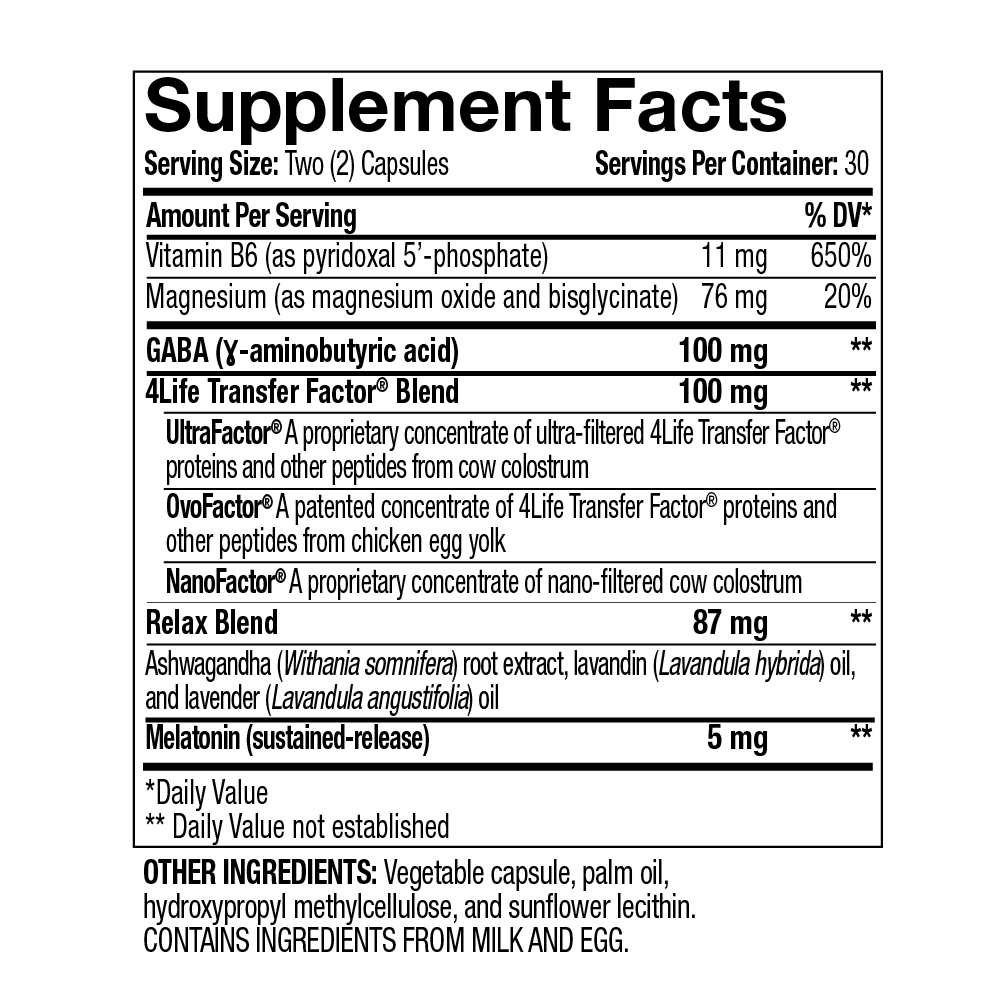 4Life Transfer Factor SleepRite - Imagen 4